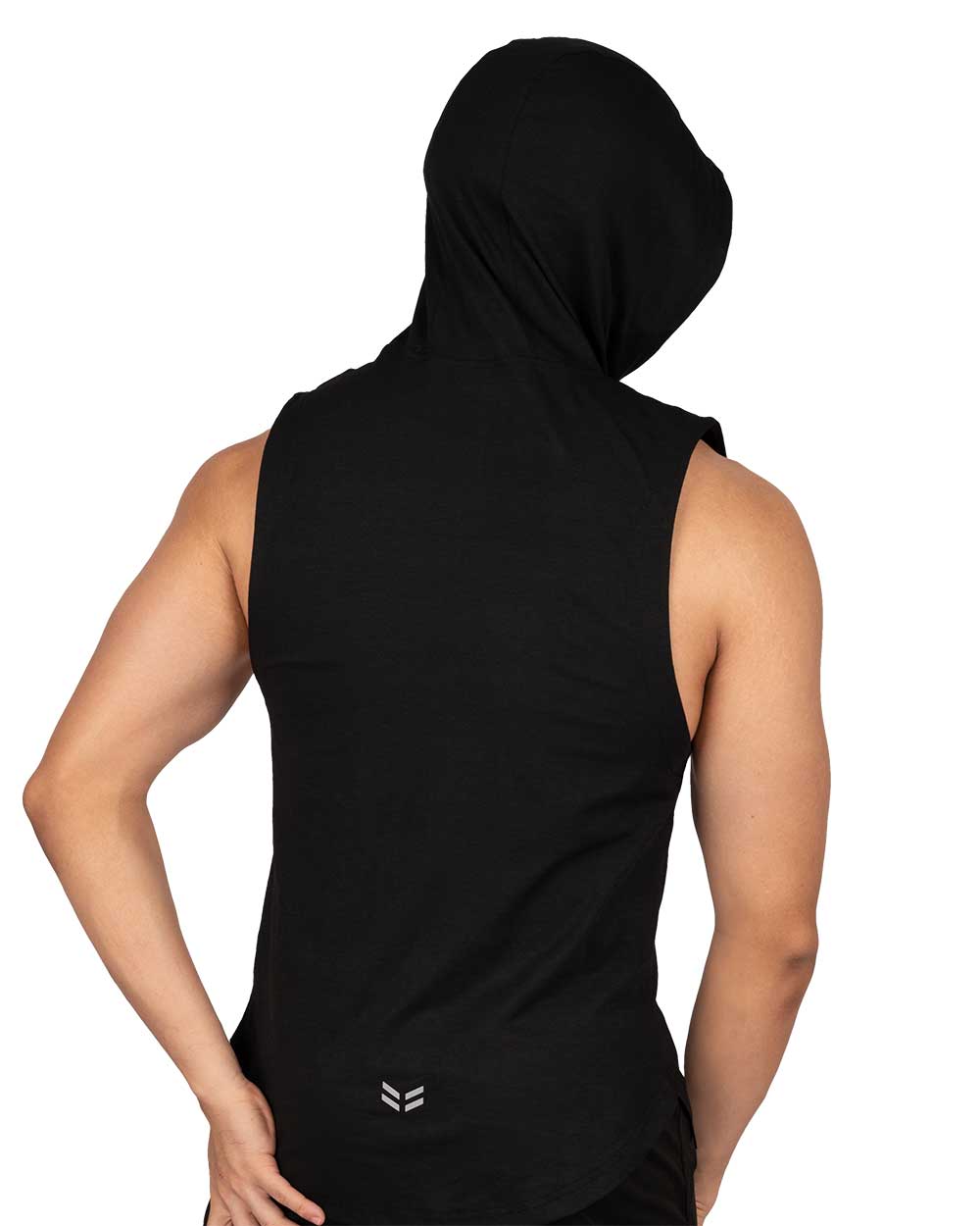Hoody Muscle Vest - Black [4607]