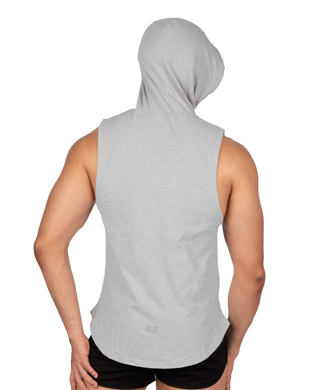 Hoody Mucle Vest - Grey [4607]