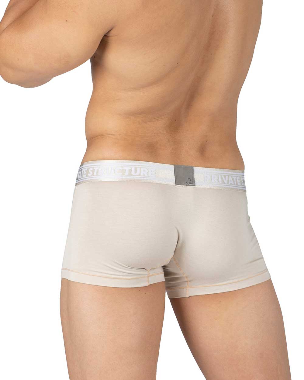 Viscose From Bamboo Mid Waist Trunk - Bleached Sand - [4379]