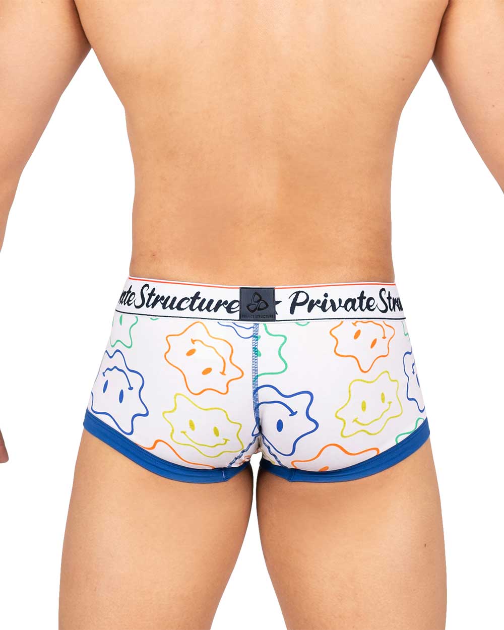 Classic Motif - Trunk - Distortion Smiley White [4591]