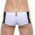 3D Bulge Swimwear Aquashorts - White [3224]