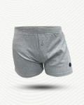 Nostalgia Comfort Lounge Boxer Shorts - Sesame Cream Grey [4639]