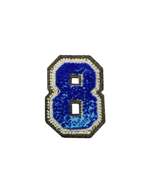 Badge - Blue Furry 8 [4149]