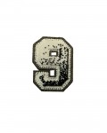 Badge - Black Furry 9 [4149]