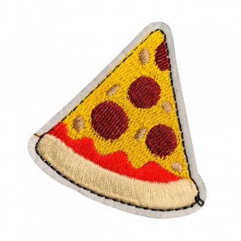 Badge Pizza - Free Sewing Service [4149]