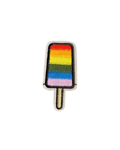 Badge - Rainbow Popsicle [4149]