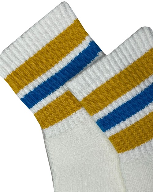 Varsity Socks - Team Yellow/White [4606]