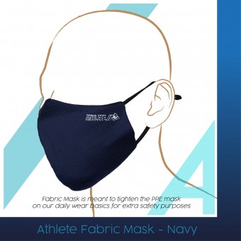 Athlete Face Mask - Navy [4314]