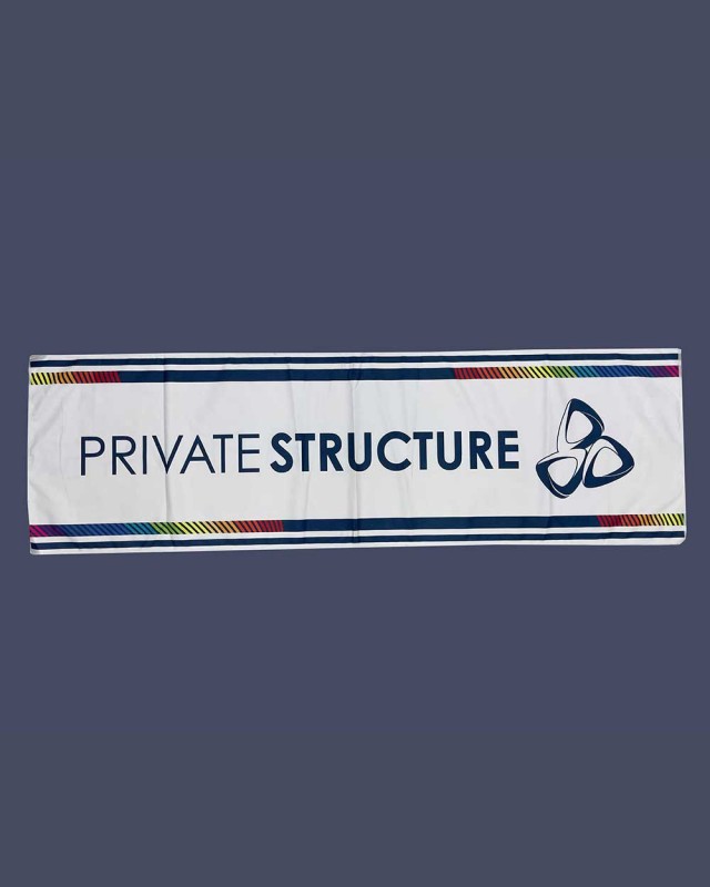 Private Structure Gym Towel - White [4503]