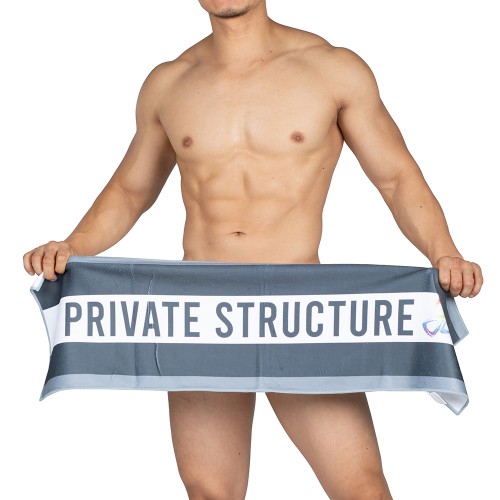 Private Structure Gym Towel - SGT Grey[4234]