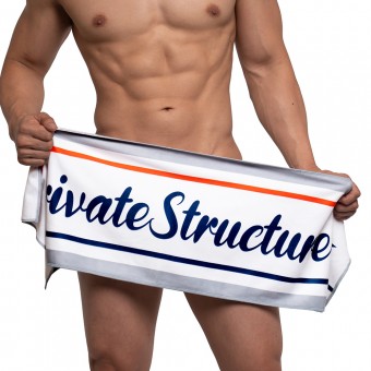 Private Structure Gym Towel - Classic White [4234]