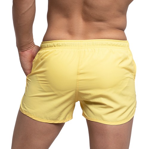 beFIT Sweat Running Shorts - Yellow [4059]