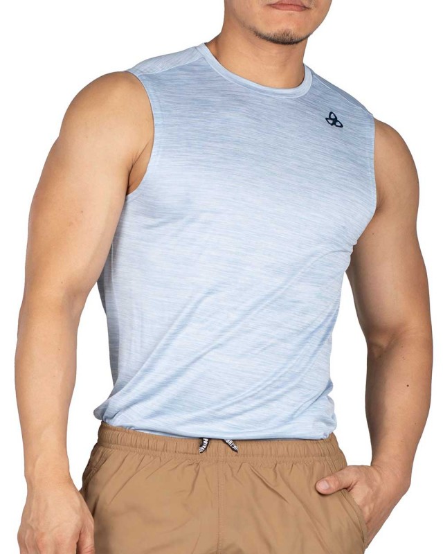 Casual Fit Training Muscle Tank - Steel Blue [4121]