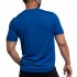 Cusual Fit Training Crew Neck Tee - Royal [4215]