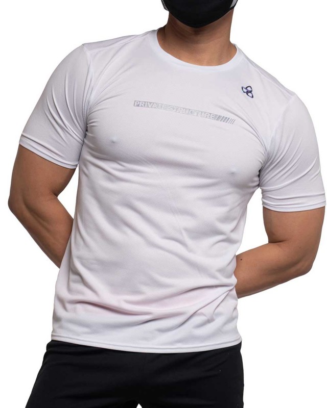 Casual Fit Training Crew Neck Tee - White [4215]