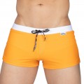 Stretch Swim Shorts - Hipster Trunk -Orange [4401]