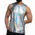 Party Troop Muscle Party Tank - Silver [3984]