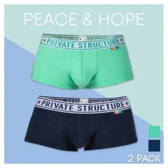 PRD Mid Waist Trunk Peace & Hope - 2 Pack - [4386]