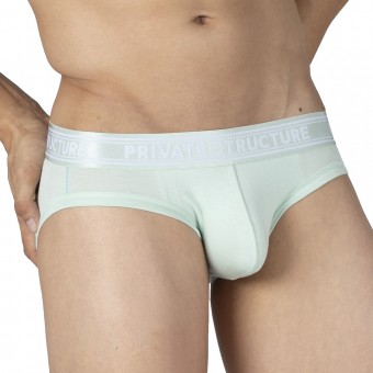 Viscose From Bamboo Mid Waist Mini Brief - Seacrest Green - [4378]