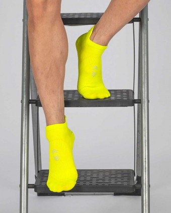 No-Show Socks - Neon Yellow [4471]