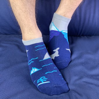 Low Cut Socks - Whale [4141]
