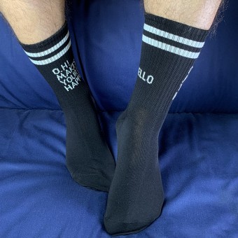 Half Socks - Black [4146]