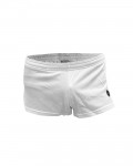 A-split Cotton Boxer Shorts - Vaporous White [4636]