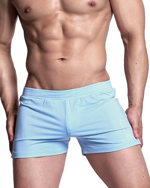 Evo.Boxer Lounge Shorts With Inner Bulge - Ice Blue [4331]