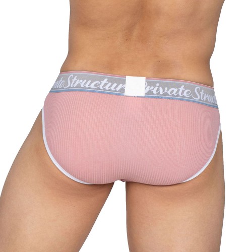 Classic Rayon Low Rise Cutaway Brief - Nude Brush [3274]