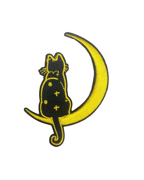Badge - Moon Cat [4149]